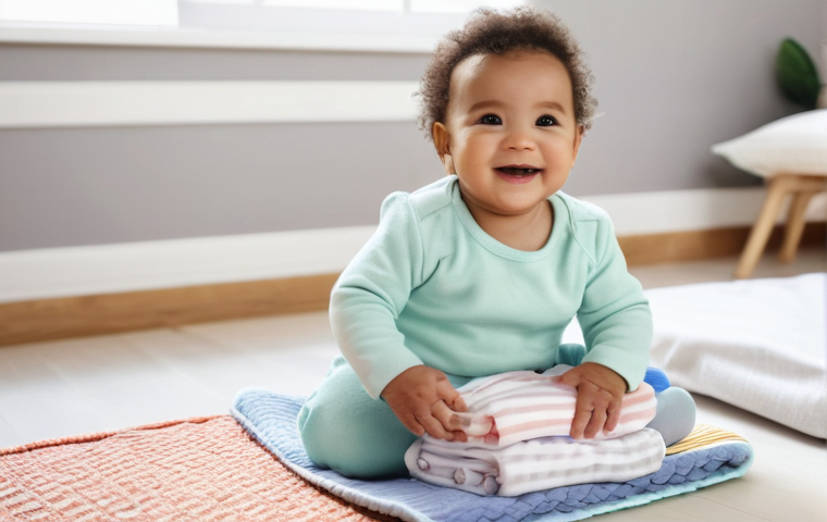 아기 옷 보관 방법 - Prompt 1: The Joy of Organized Baby Clothes**