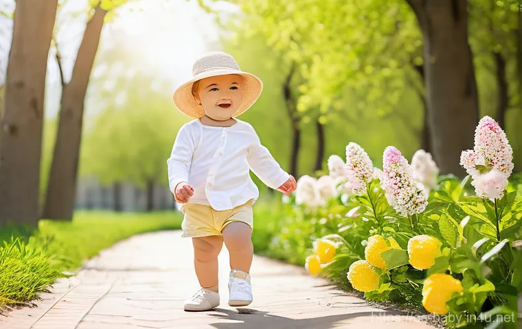 아기와 봄철 꽃놀이 - **Prompt:** A joyful baby, wearing a light blue cotton romper over a diaper, sits comfortably on a l... 아기와 봄철 꽃놀이 - **Prompt:** A joyful baby, wearing a light blue cotton romper over a diaper, sits comfortably on a l...